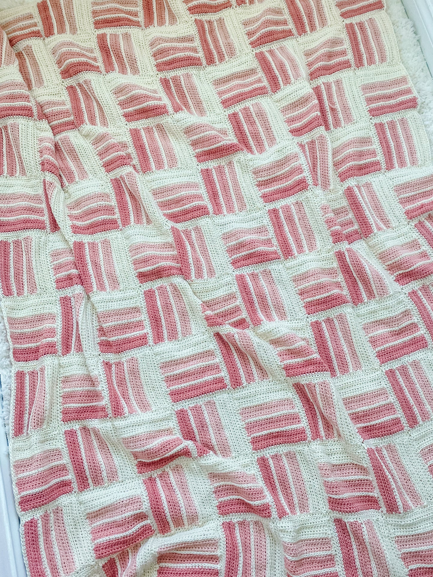 Layer Cake Blanket // Crochet Pattern PDF