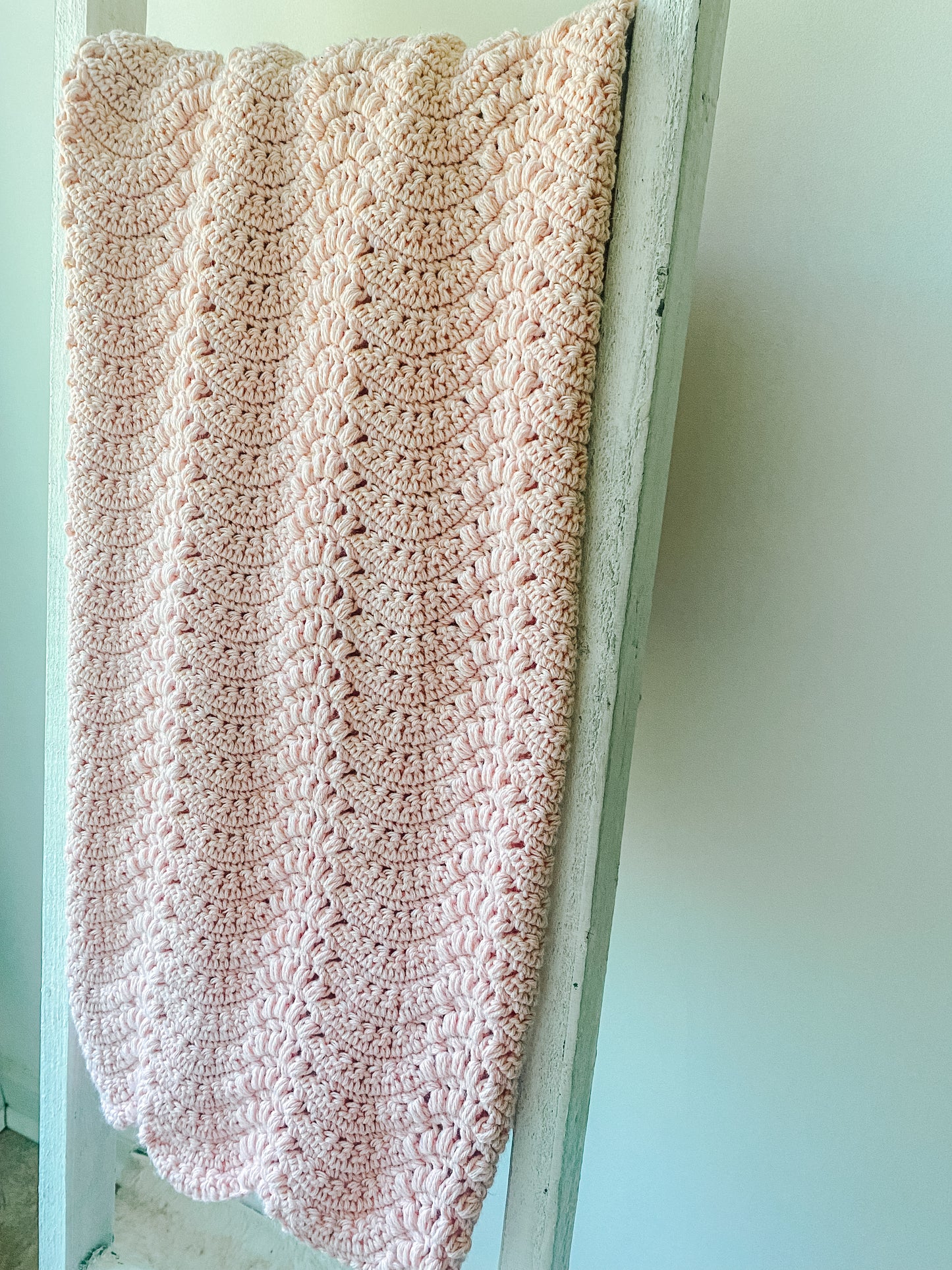 Fresh Petals Blanket // Crochet Pattern PDF