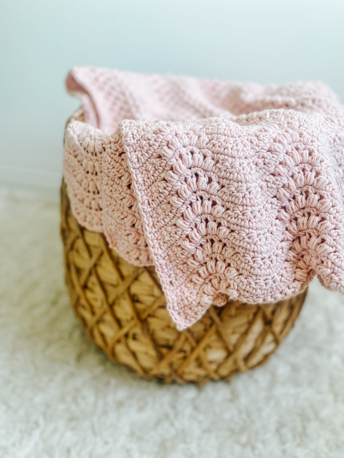 Fresh Petals Blanket // Crochet Pattern PDF