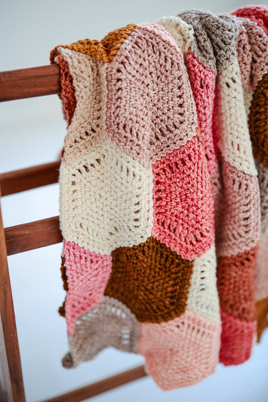 Hexie Dreams Afghan // Crochet Pattern PDF