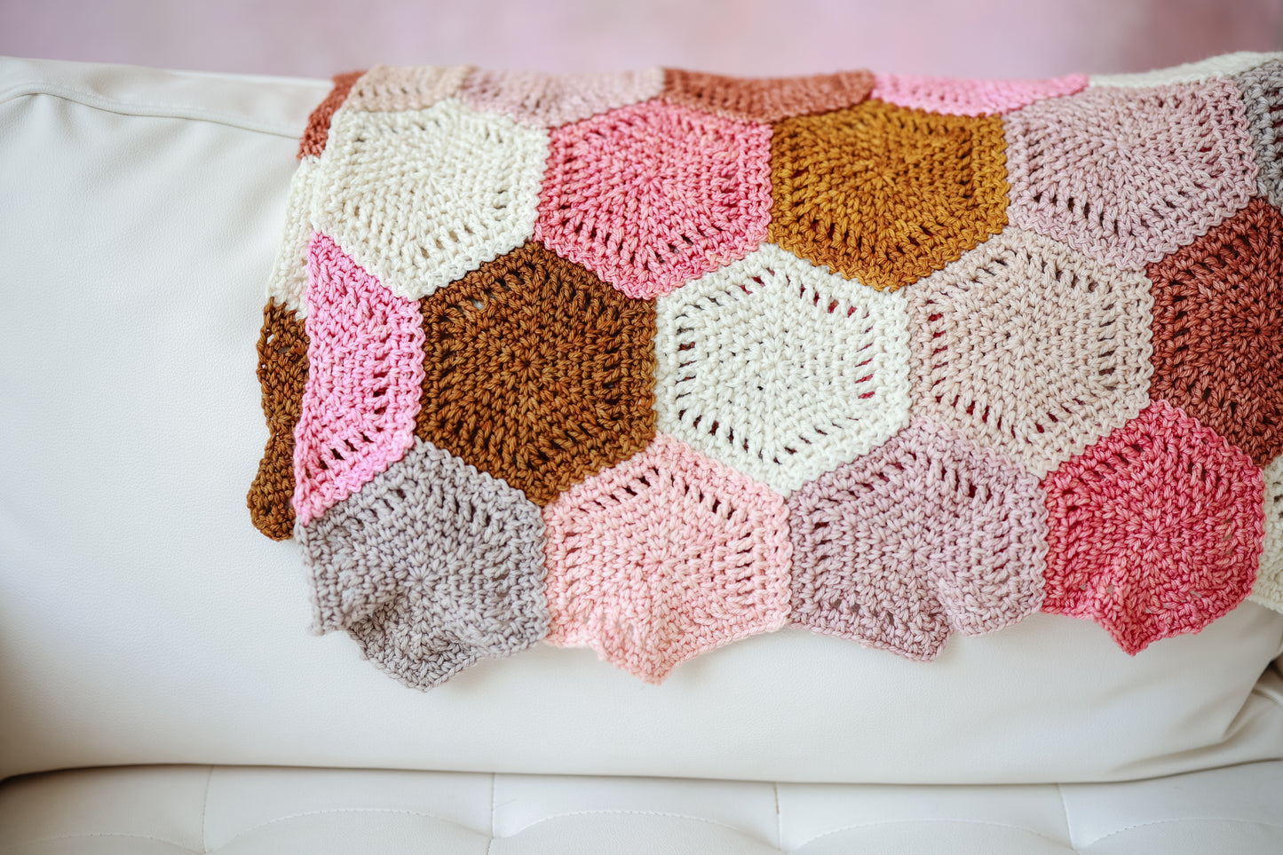 Hexie Dreams Afghan // Crochet Pattern PDF