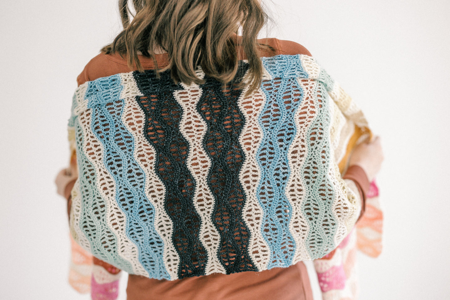 Wonderland Wave Wrap // Crochet Pattern PDF
