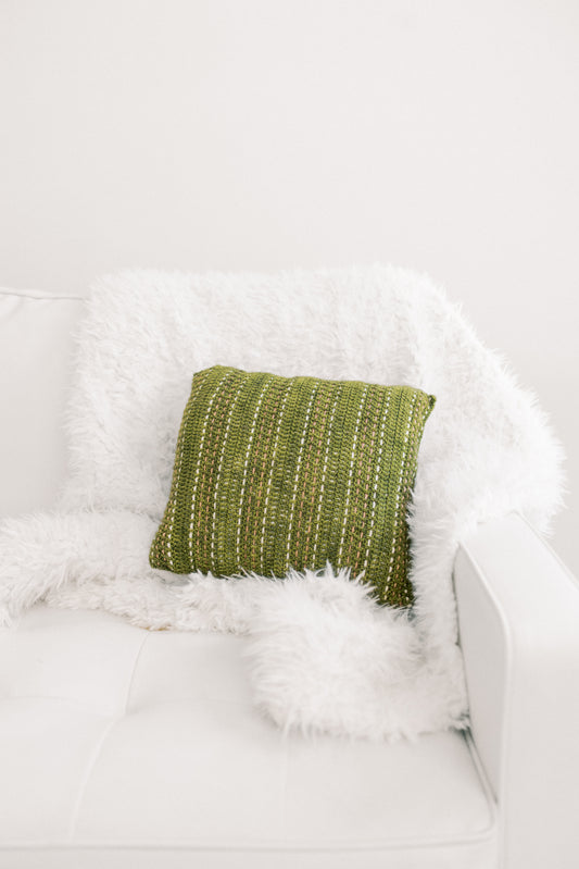 Woven Meadows Pillow // Crochet Pattern PDF