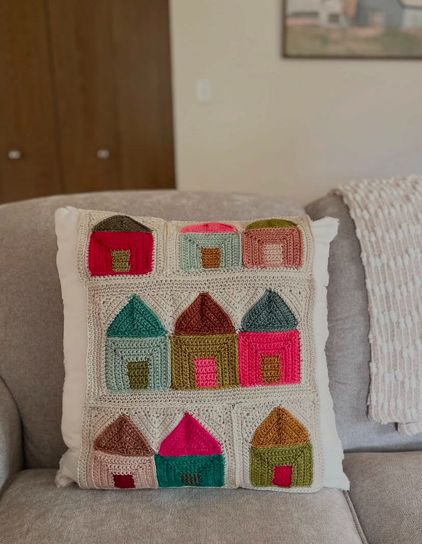 Cozy Cottage Quilt // Crochet Pattern PDF