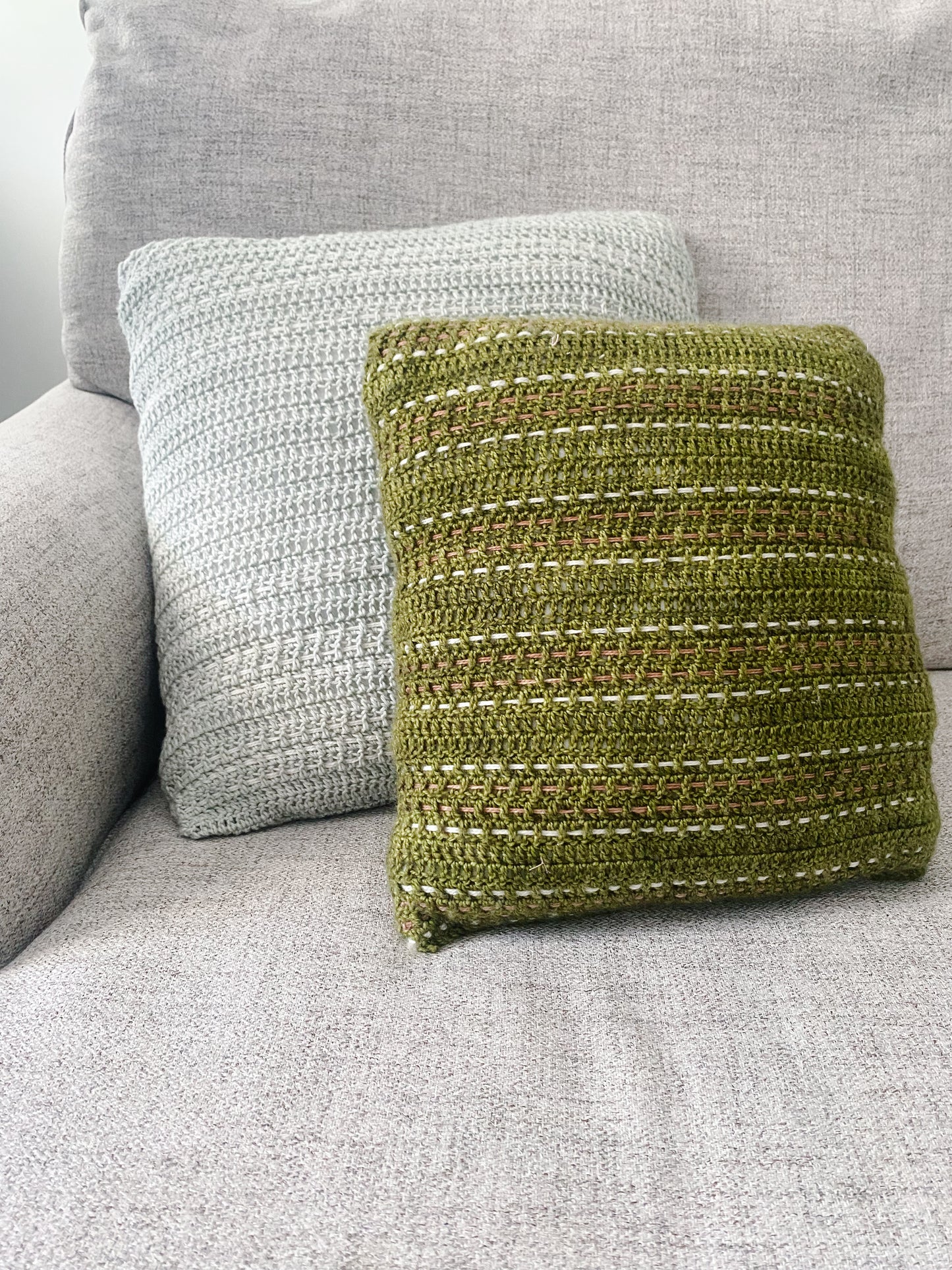 Woven Meadows Pillow // Crochet Pattern PDF