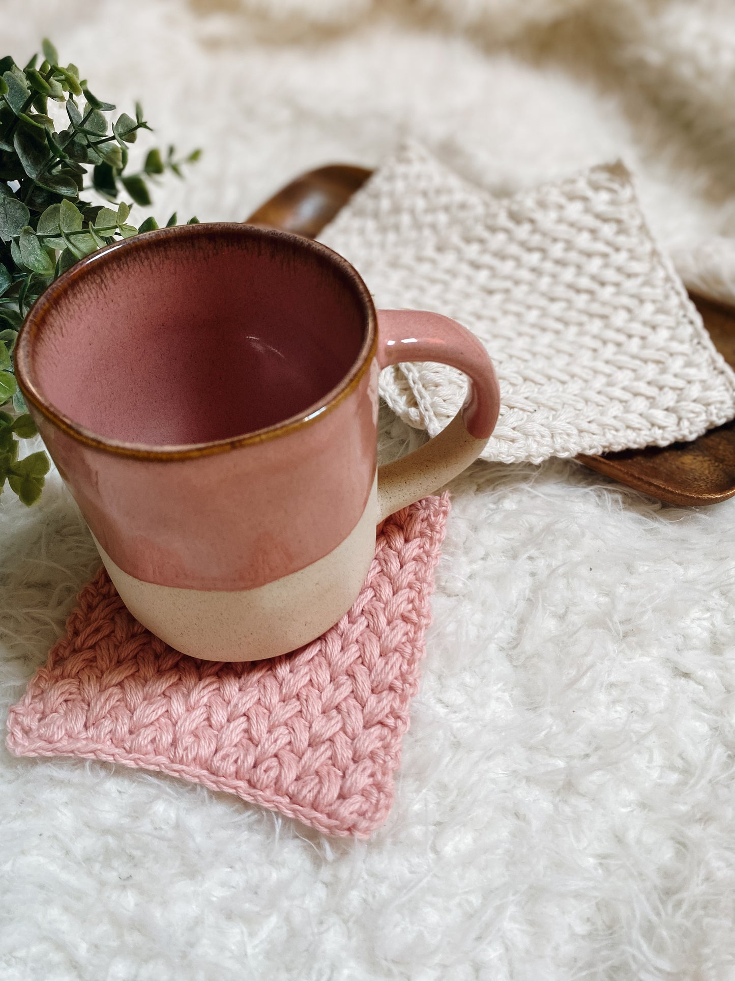 Coco Coaster // Crochet Pattern PDF