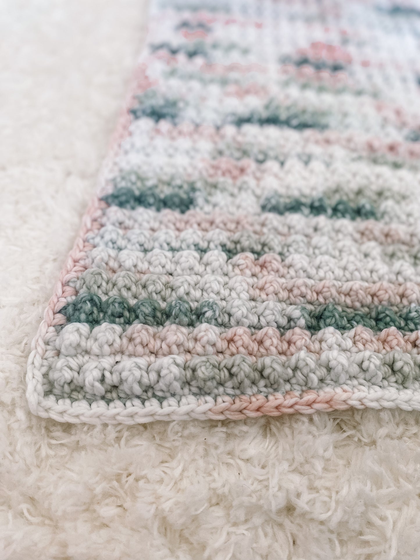 Mayfield Baby Blanket // Crochet Pattern PDF