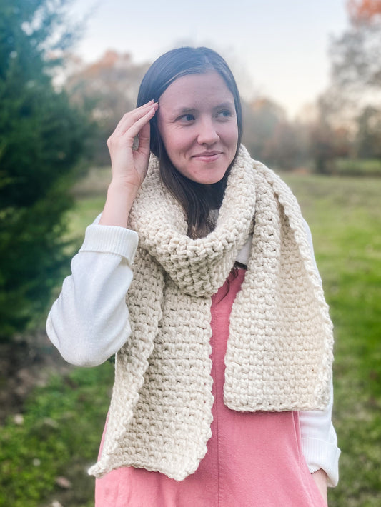 Sedalia Scarf // Crochet Pattern PDF