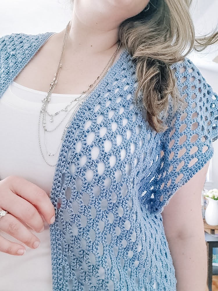 Honeycomb Beach Cardi // Crochet Pattern PDF