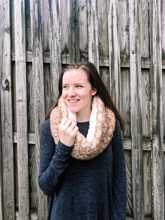 Ultra Fluff Infinity Scarf // Crochet Pattern PDF